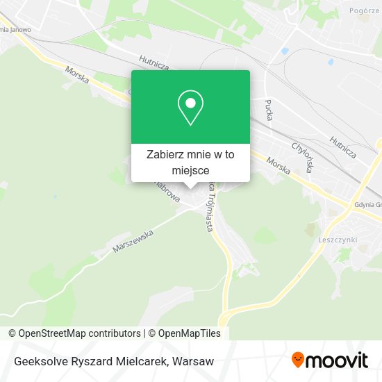 Mapa Geeksolve Ryszard Mielcarek