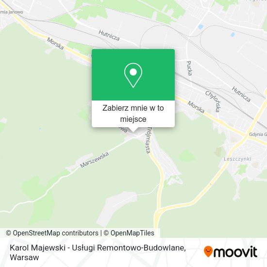 Mapa Karol Majewski - Usługi Remontowo-Budowlane