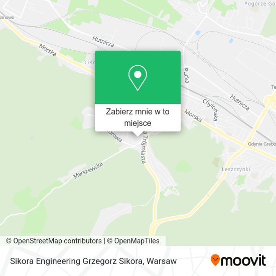 Mapa Sikora Engineering Grzegorz Sikora