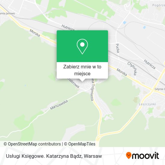 Mapa Usługi Księgowe. Katarzyna Bądz