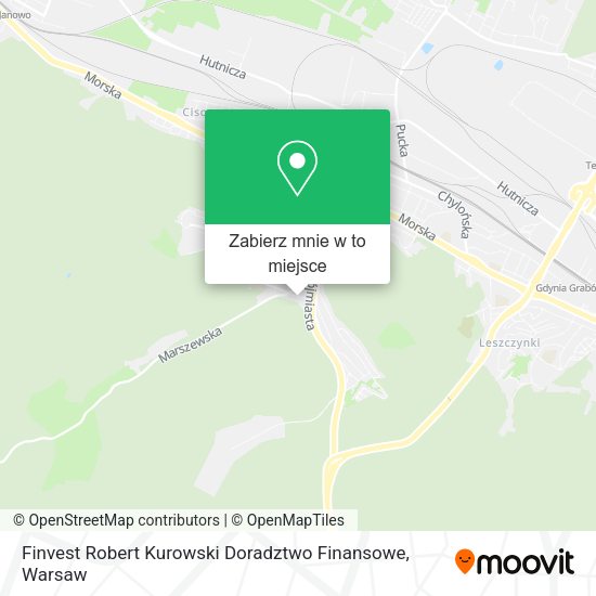 Mapa Finvest Robert Kurowski Doradztwo Finansowe