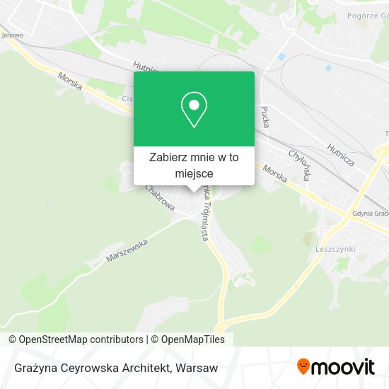 Mapa Grażyna Ceyrowska Architekt