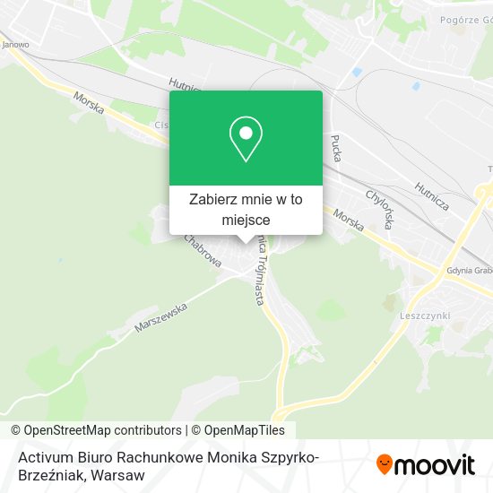 Mapa Activum Biuro Rachunkowe Monika Szpyrko-Brzeźniak