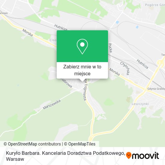 Mapa Kuryło Barbara. Kancelaria Doradztwa Podatkowego