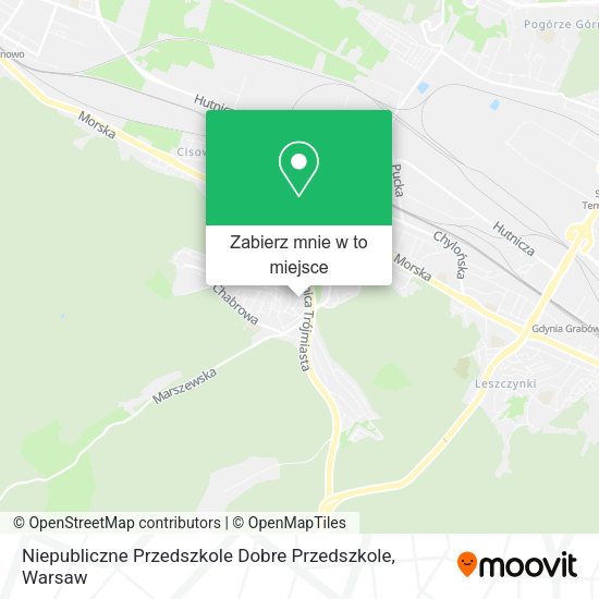 Mapa Niepubliczne Przedszkole Dobre Przedszkole