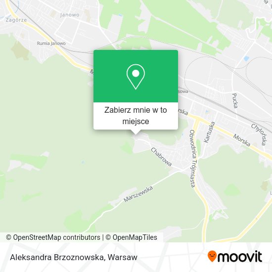 Mapa Aleksandra Brzoznowska