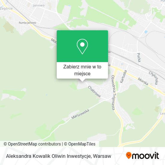 Mapa Aleksandra Kowalik Oliwin Inwestycje