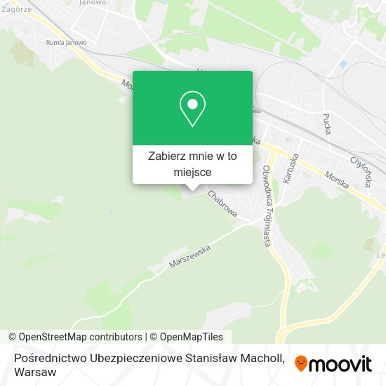 Mapa Pośrednictwo Ubezpieczeniowe Stanisław Macholl