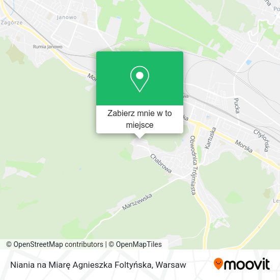 Mapa Niania na Miarę Agnieszka Foltyńska