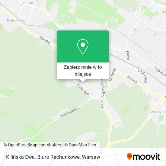 Mapa Kilińska Ewa. Biuro Rachunkowe