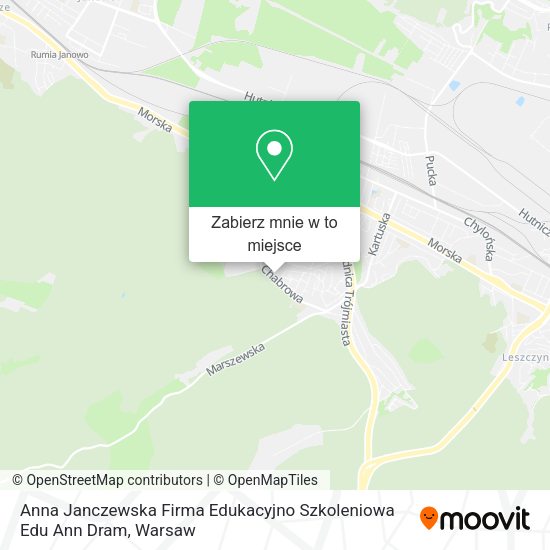 Mapa Anna Janczewska Firma Edukacyjno Szkoleniowa Edu Ann Dram