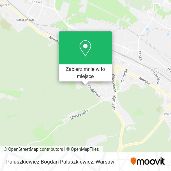 Mapa Paluszkiewicz Bogdan Paluszkiewicz