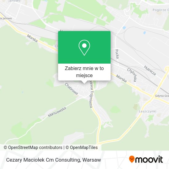 Mapa Cezary Maciołek Cm Consulting