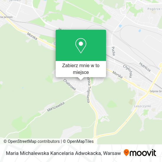 Mapa Maria Michalewska Kancelaria Adwokacka