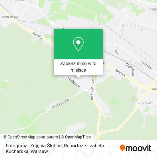 Mapa Fotografia. Zdjęcia Ślubne, Reportaże. Izabela Kucharska