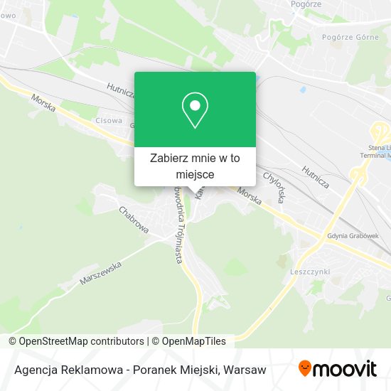 Mapa Agencja Reklamowa - Poranek Miejski