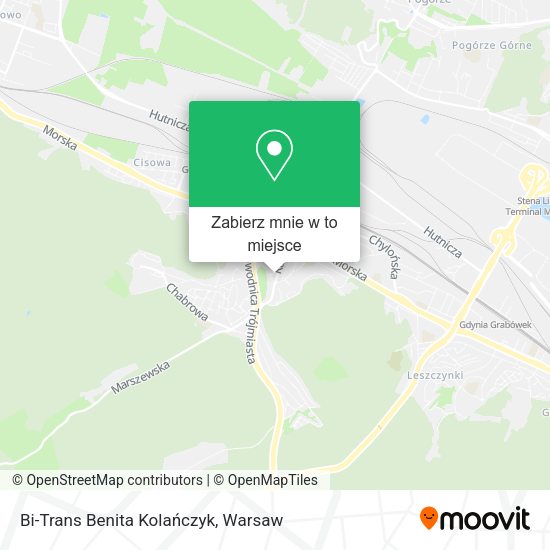 Mapa Bi-Trans Benita Kolańczyk