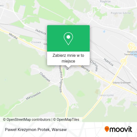 Mapa Paweł Krezymon Protek