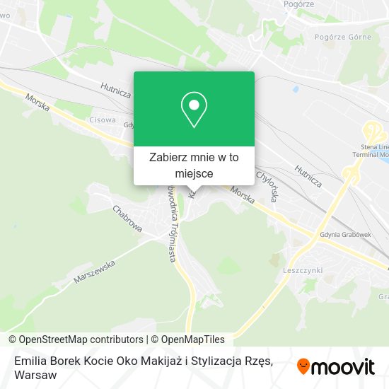 Mapa Emilia Borek Kocie Oko Makijaż i Stylizacja Rzęs