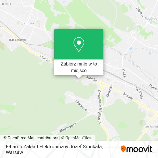 Mapa E-Lamp Zakład Elektroniczny Józef Smukała