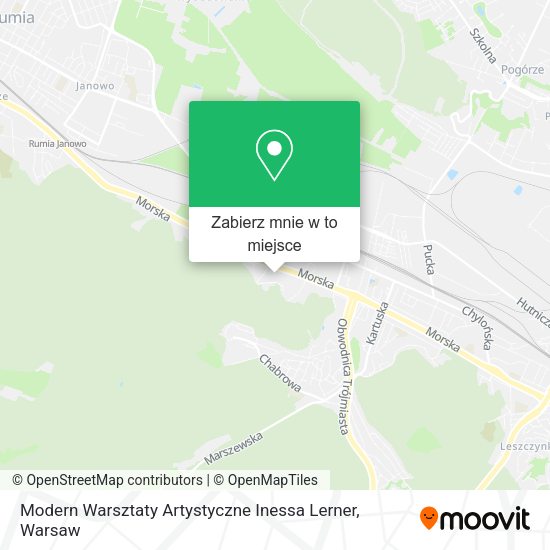 Mapa Modern Warsztaty Artystyczne Inessa Lerner