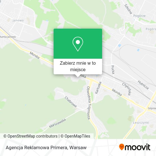 Mapa Agencja Reklamowa Primera