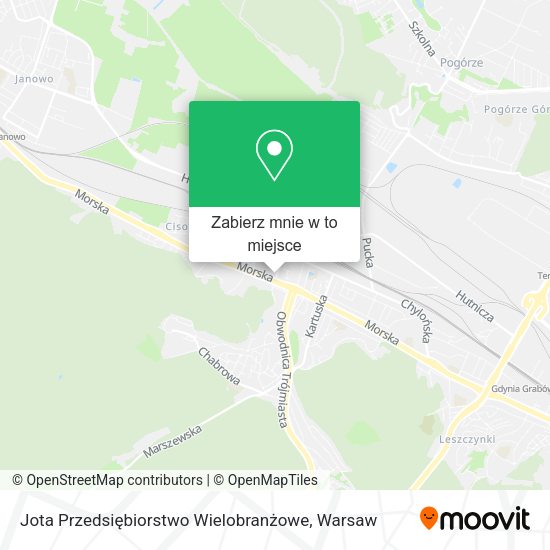 Mapa Jota Przedsiębiorstwo Wielobranżowe