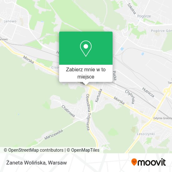 Mapa Żaneta Wolińska