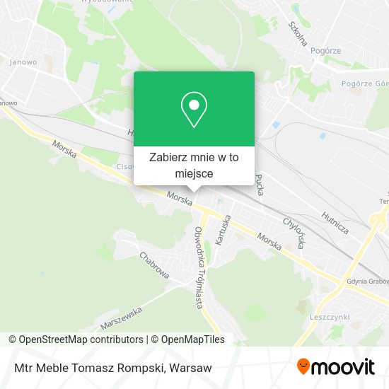 Mapa Mtr Meble Tomasz Rompski