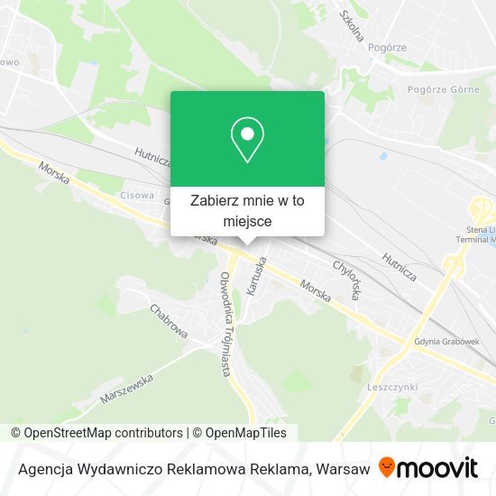 Mapa Agencja Wydawniczo Reklamowa Reklama