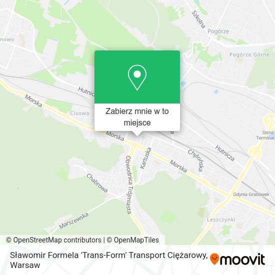 Mapa Sławomir Formela 'Trans-Form' Transport Ciężarowy