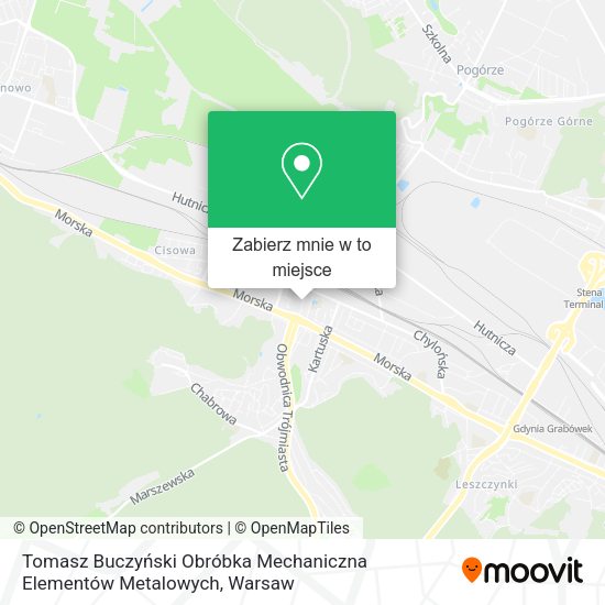 Mapa Tomasz Buczyński Obróbka Mechaniczna Elementów Metalowych