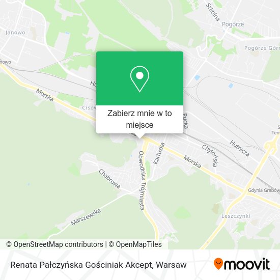 Mapa Renata Pałczyńska Gościniak Akcept