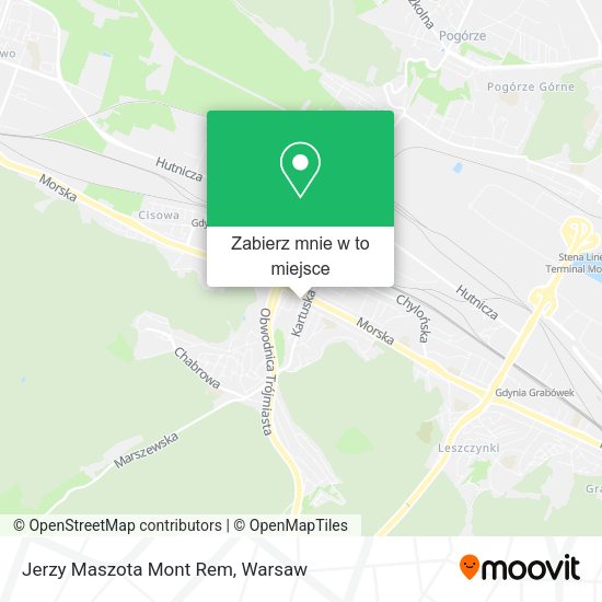 Mapa Jerzy Maszota Mont Rem