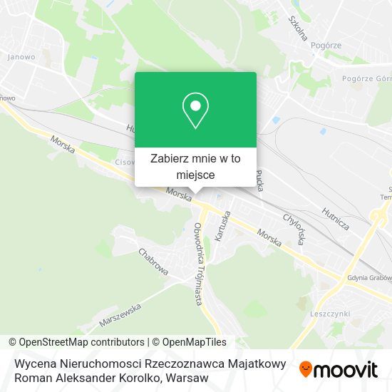 Mapa Wycena Nieruchomosci Rzeczoznawca Majatkowy Roman Aleksander Korolko