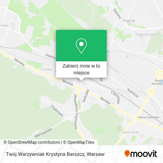 Mapa Twój Warzywniak Krystyna Barszcz