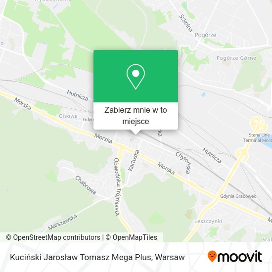 Mapa Kuciński Jarosław Tomasz Mega Plus