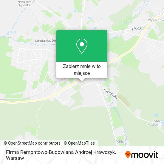 Mapa Firma Remontowo-Budowlana Andrzej Krawczyk