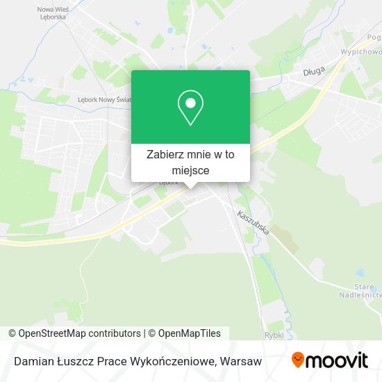 Mapa Damian Łuszcz Prace Wykończeniowe