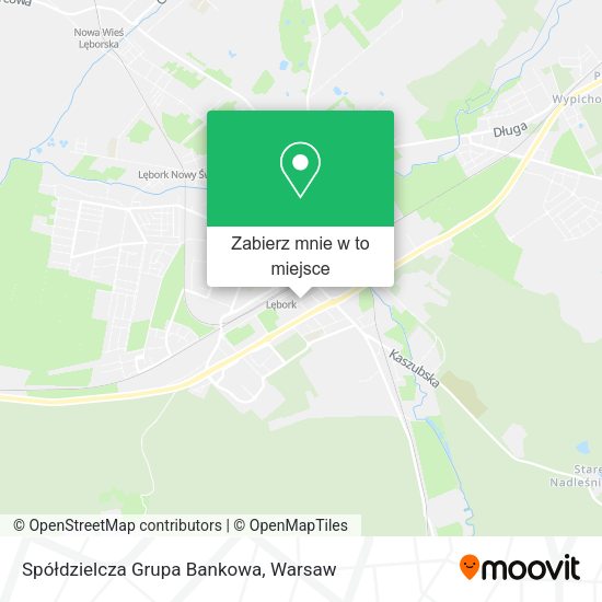 Mapa Spółdzielcza Grupa Bankowa