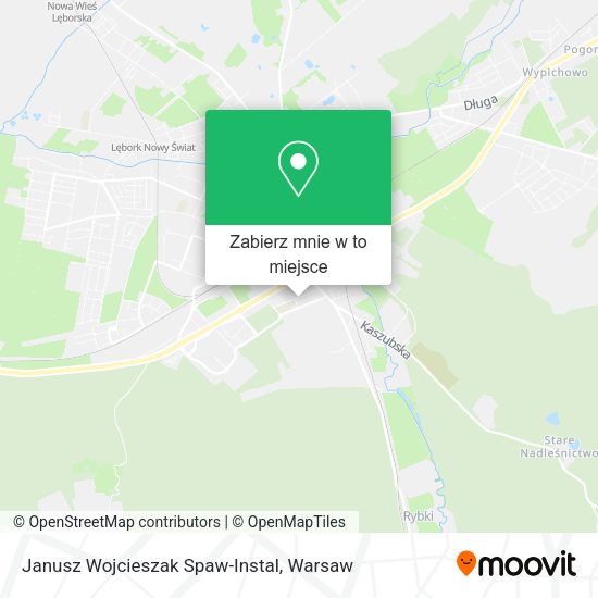 Mapa Janusz Wojcieszak Spaw-Instal