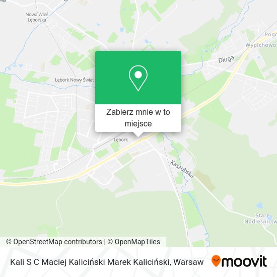 Mapa Kali S C Maciej Kaliciński Marek Kaliciński