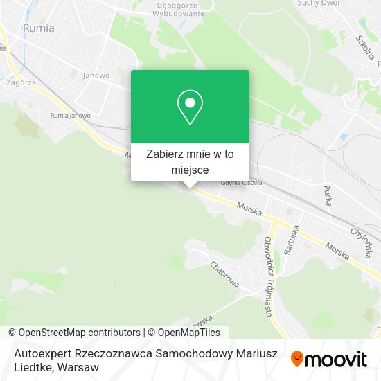 Mapa Autoexpert Rzeczoznawca Samochodowy Mariusz Liedtke