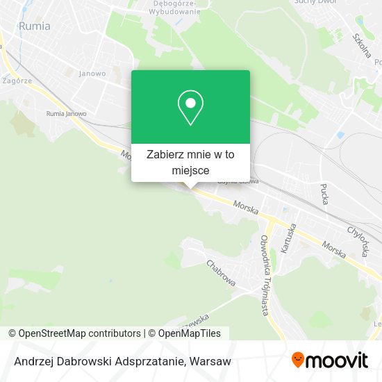 Mapa Andrzej Dabrowski Adsprzatanie