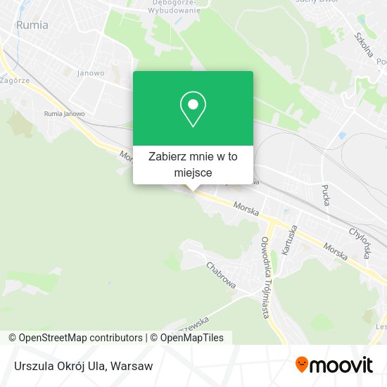 Mapa Urszula Okrój Ula