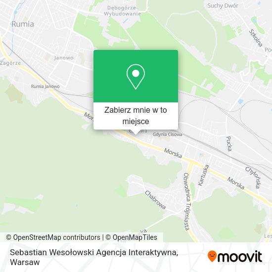 Mapa Sebastian Wesołowski Agencja Interaktywna