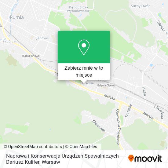 Mapa Naprawa i Konserwacja Urządzeń Spawalniczych Dariusz Kulifer