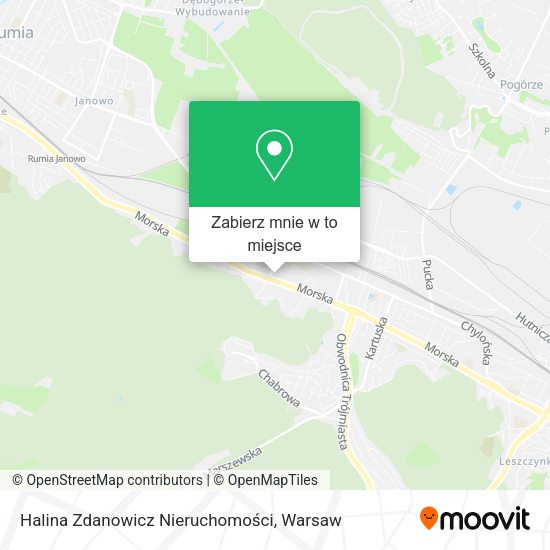 Mapa Halina Zdanowicz Nieruchomości