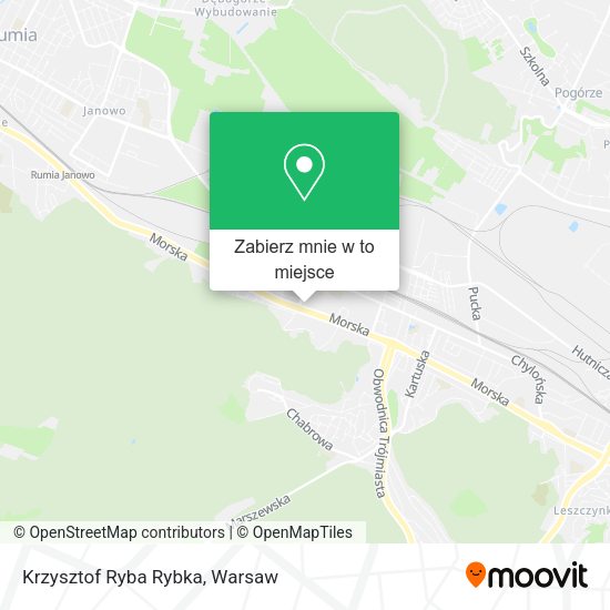 Mapa Krzysztof Ryba Rybka