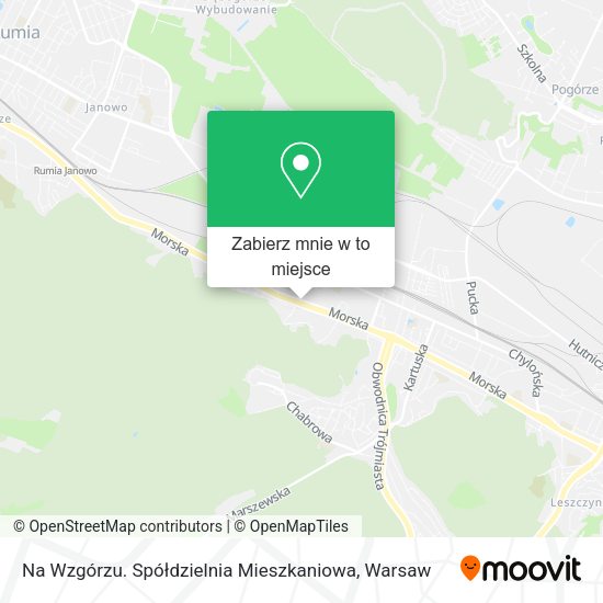 Mapa Na Wzgórzu. Spółdzielnia Mieszkaniowa